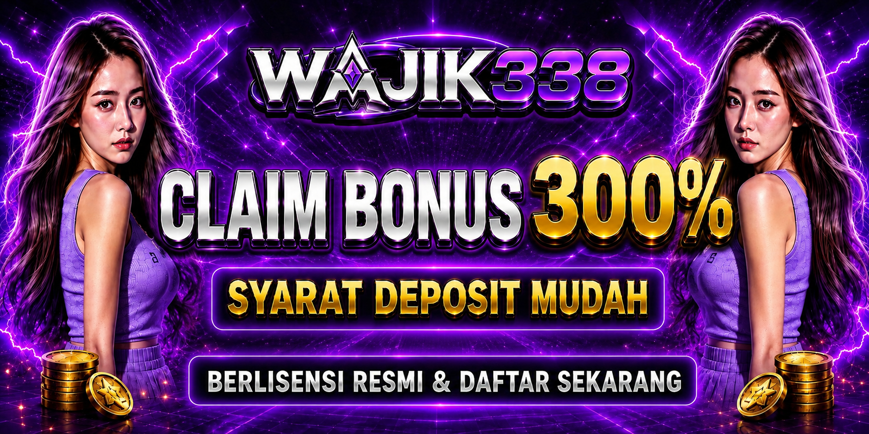 BONUS FREEBET 300% ALL GAMES